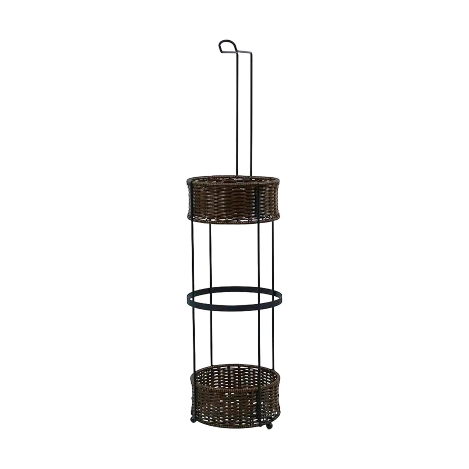 Hand woven kitchen paper holders, bathroom movable,