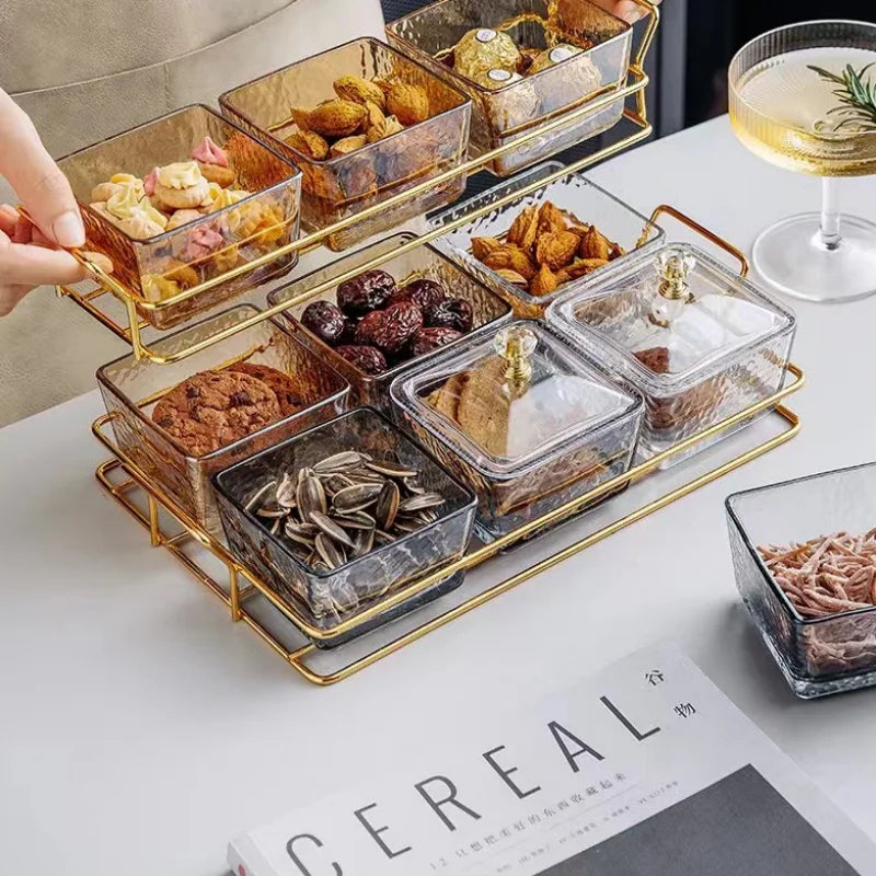 Light luxury fruit plates