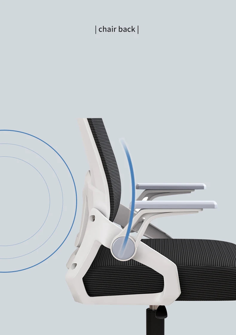 Cheap Swivel revolving guest mesh office chair