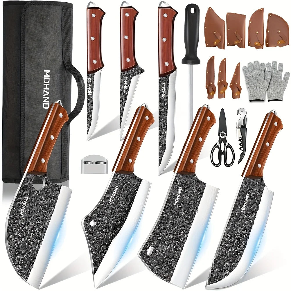 Ultra Sharp 14pcs Kitchen Chef Knife Set