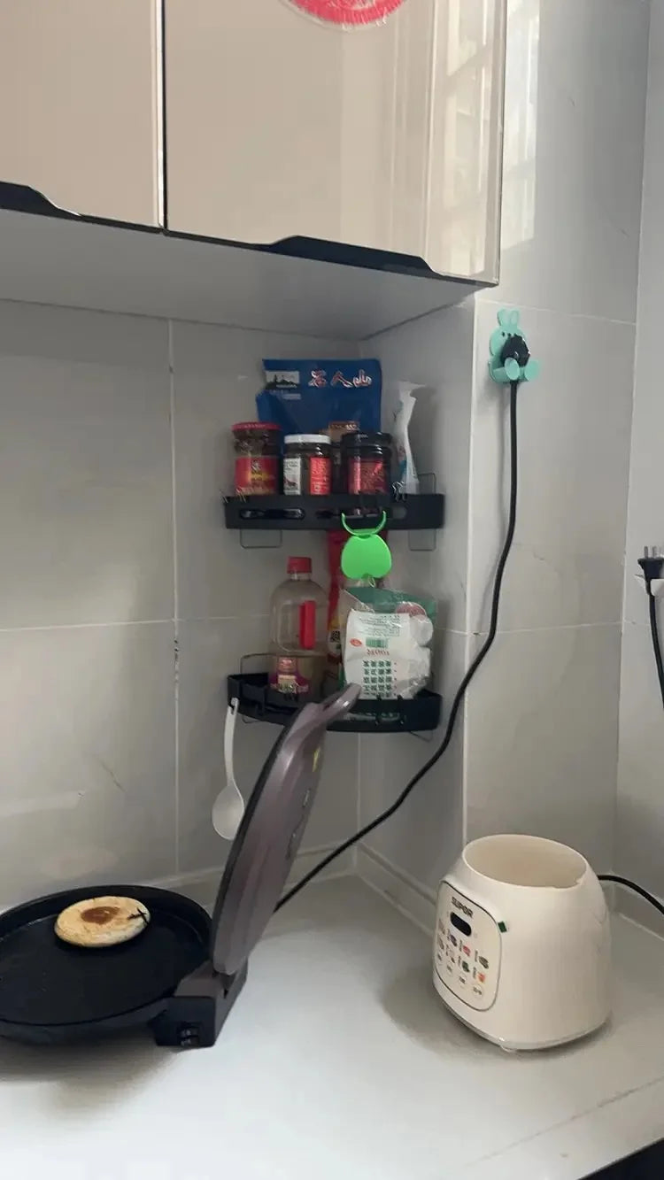 3/2/1 PCS Strong Adhesive No Drill Shower Shelf Storage Upgraded Waterproof Bathroom Organizer