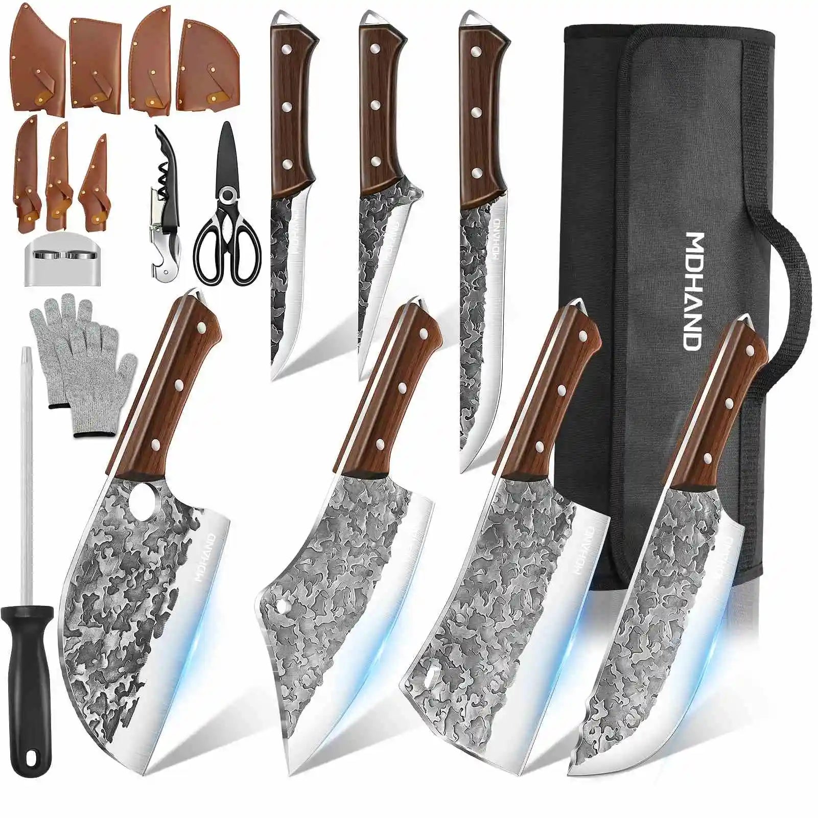 Ultra Sharp 14pcs Kitchen Chef Knife Set