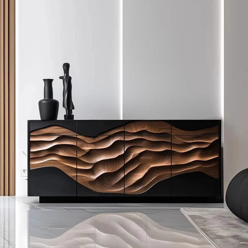 Corner Cabinets Wood Craft Decor Storage Drawer Cabinets Mid Century