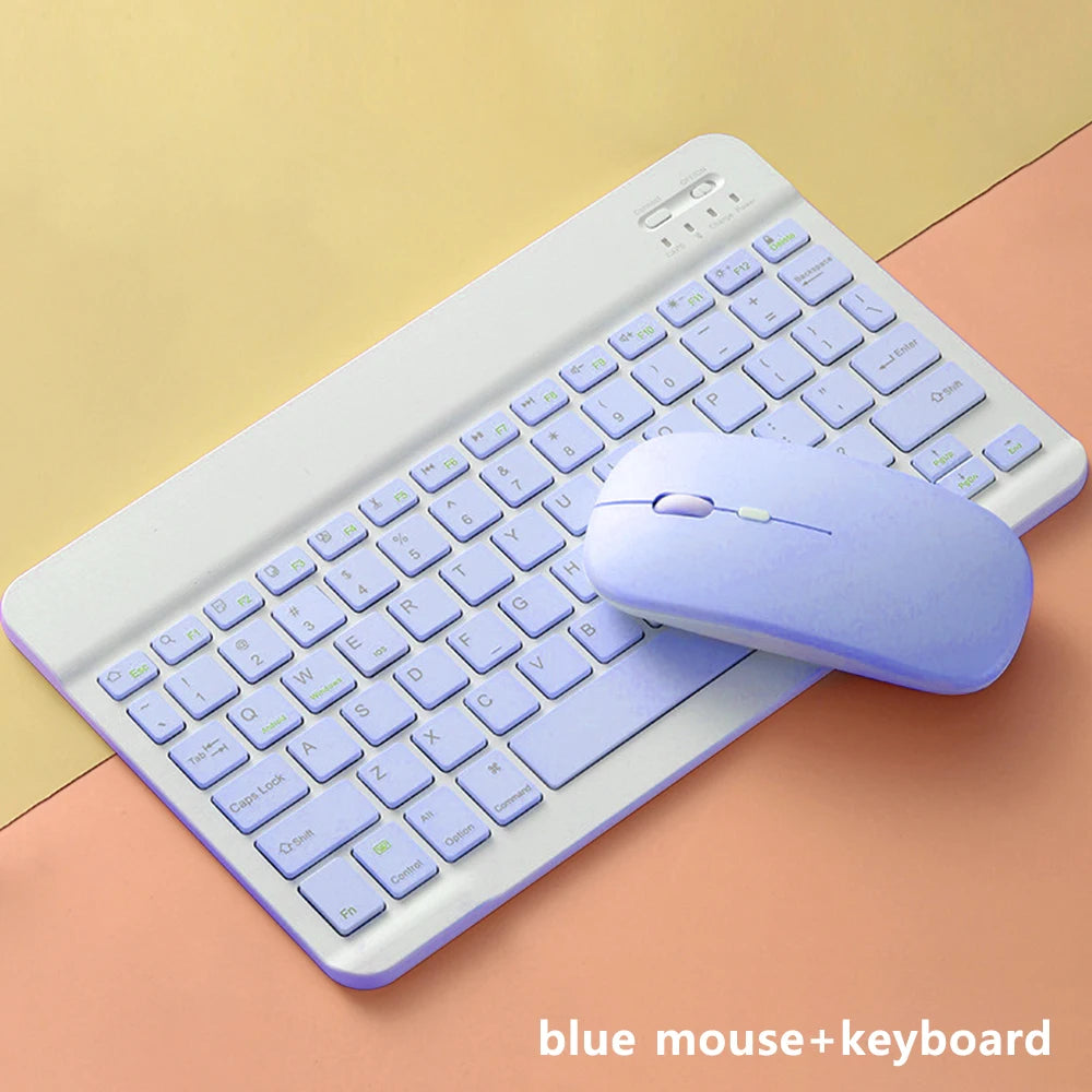 Bluetooth Keyboard and Mouse For iPad Xiaomi Samsung