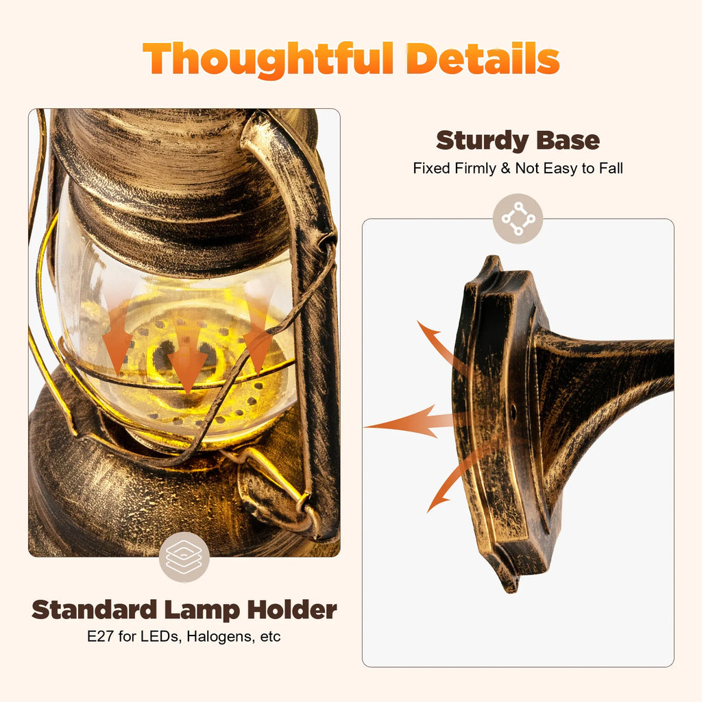 Wall Sconces Retro Antique Vintage Rustic Lantern Lamp