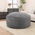 Oversized 3/4FT Bean Bag Chair for Gaming Reading