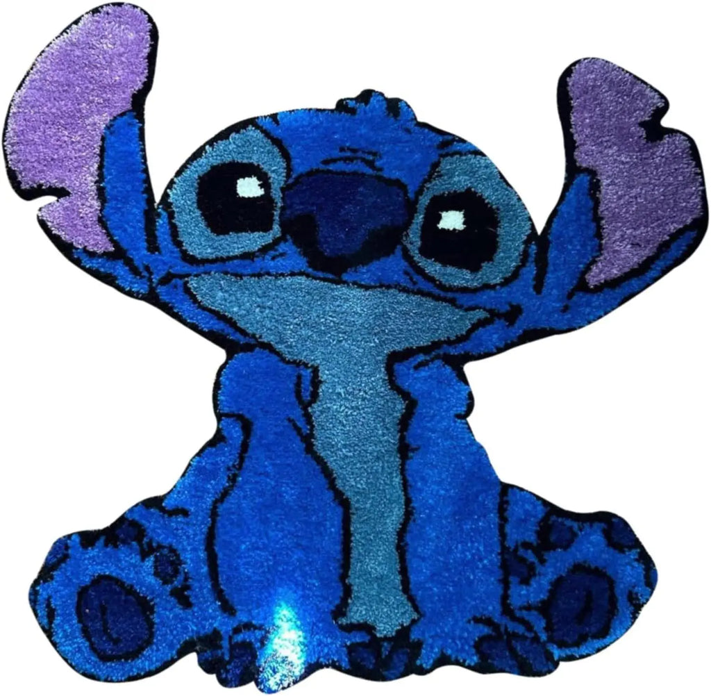 60cm New Disney Kawaii Stitch Anime Mat Carpets