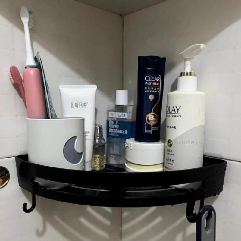 3/2/1 PCS Strong Adhesive No Drill Shower Shelf Storage Upgraded Waterproof Bathroom Organizer