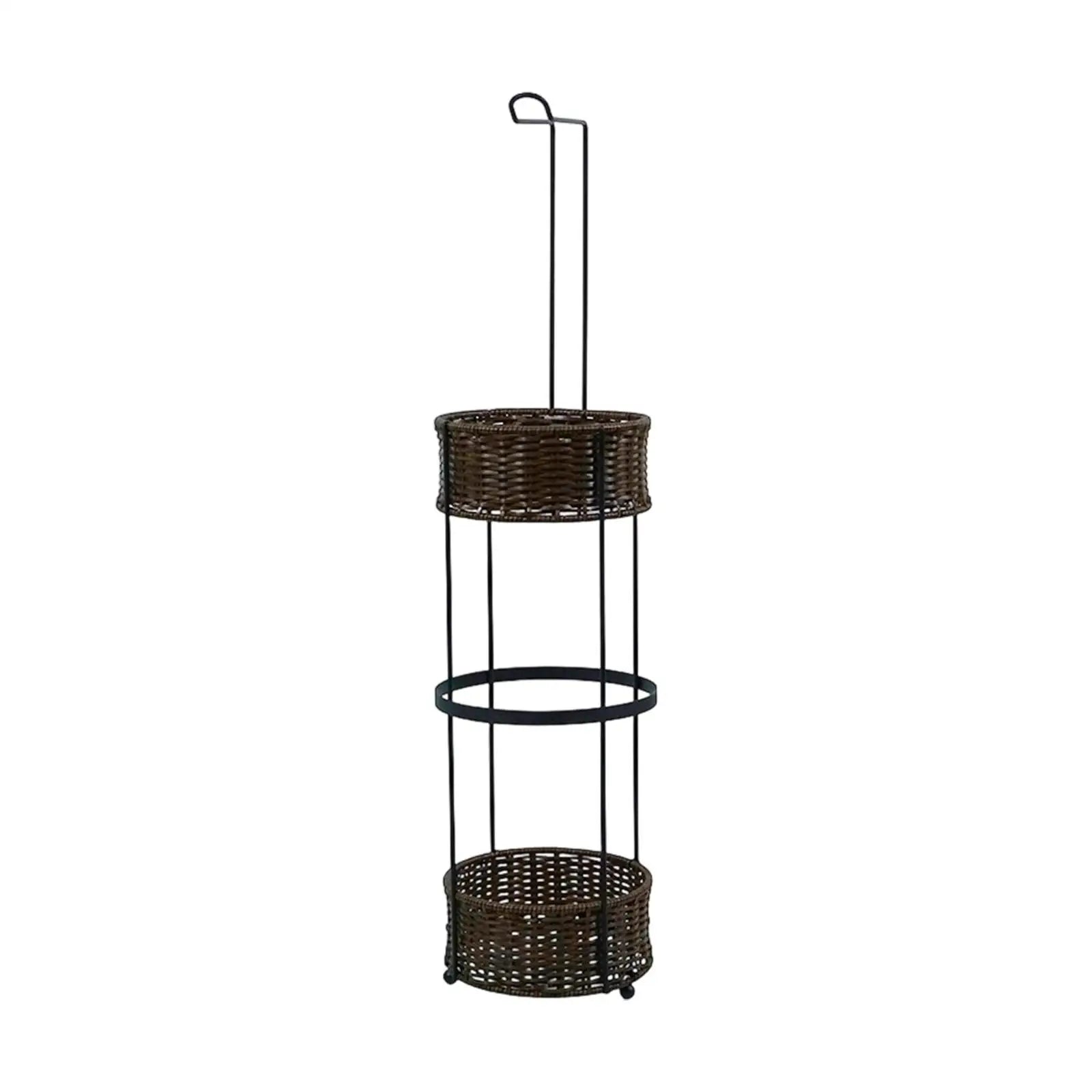 Hand woven kitchen paper holders, bathroom movable,