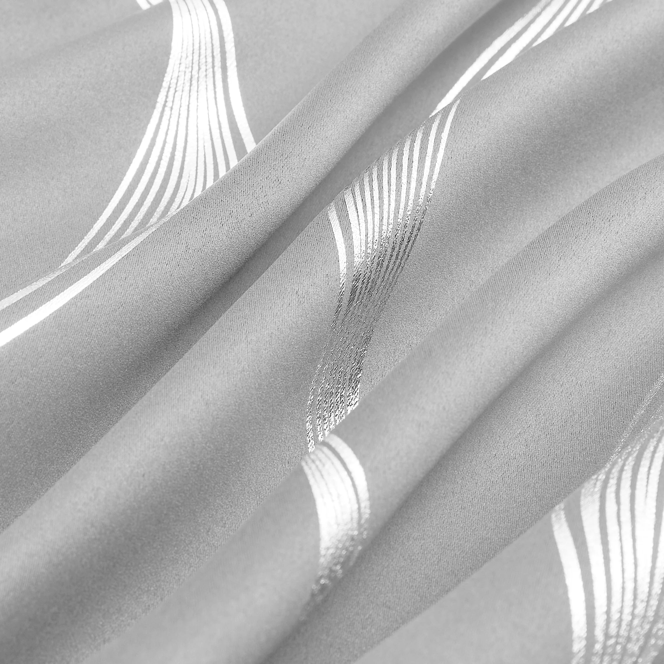 4PCS Blackout Curtains Grommet Thermal Insulated