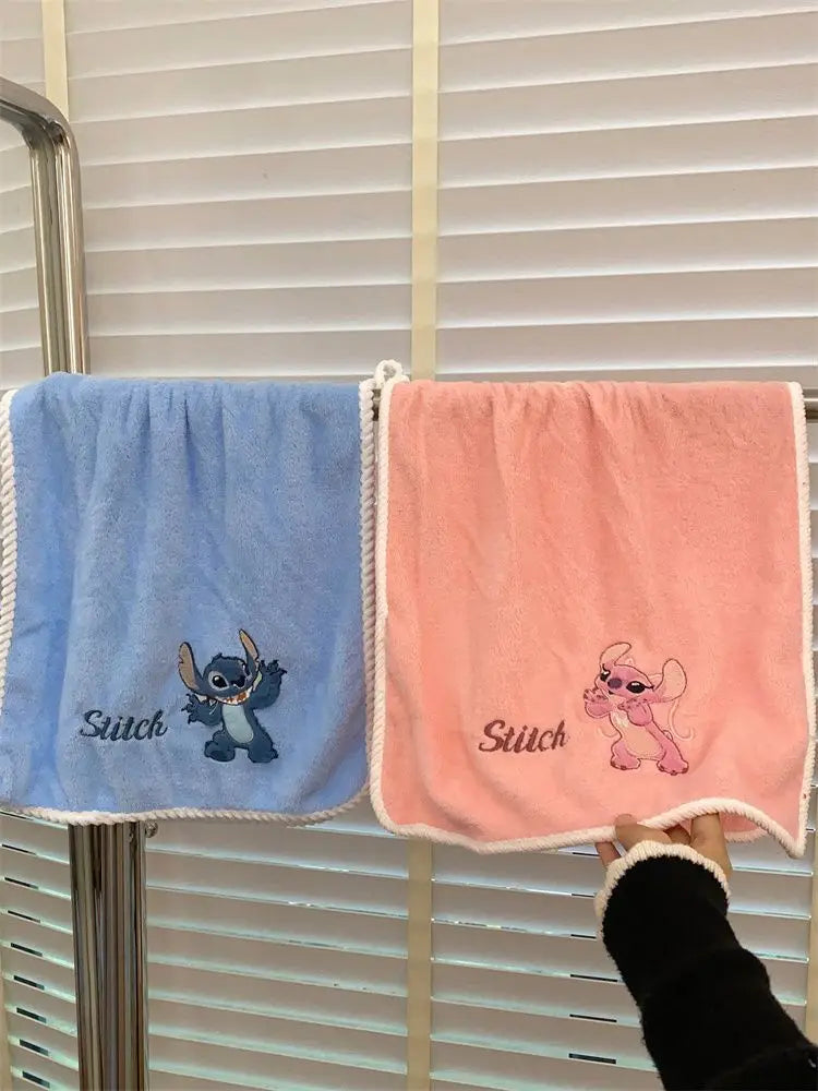 Cute Stitch Bath Towel Cartoon