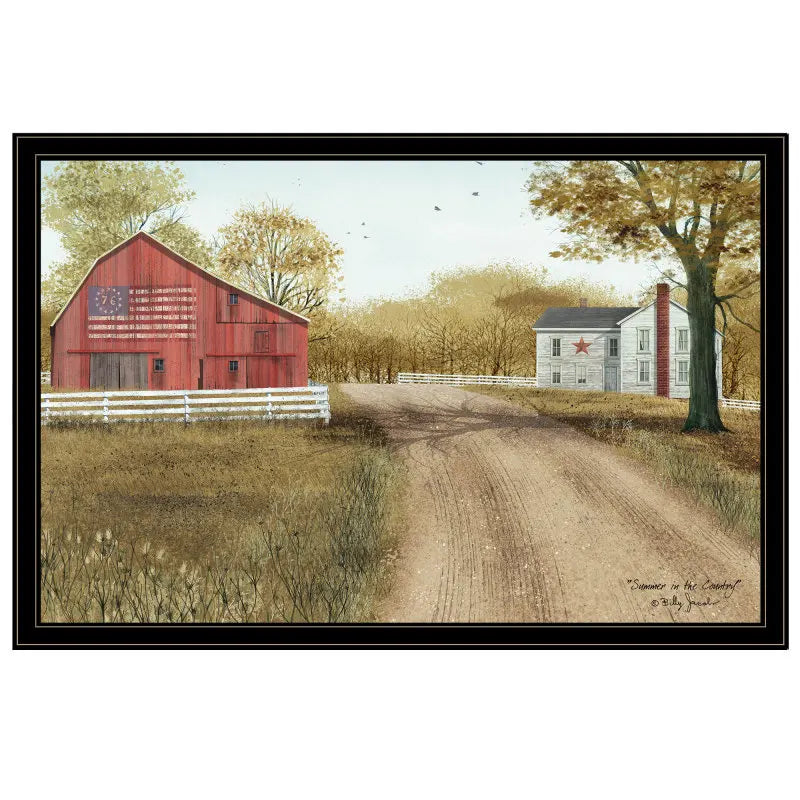 Trendy Decor 4U Summer in the Country Framed Wall Art