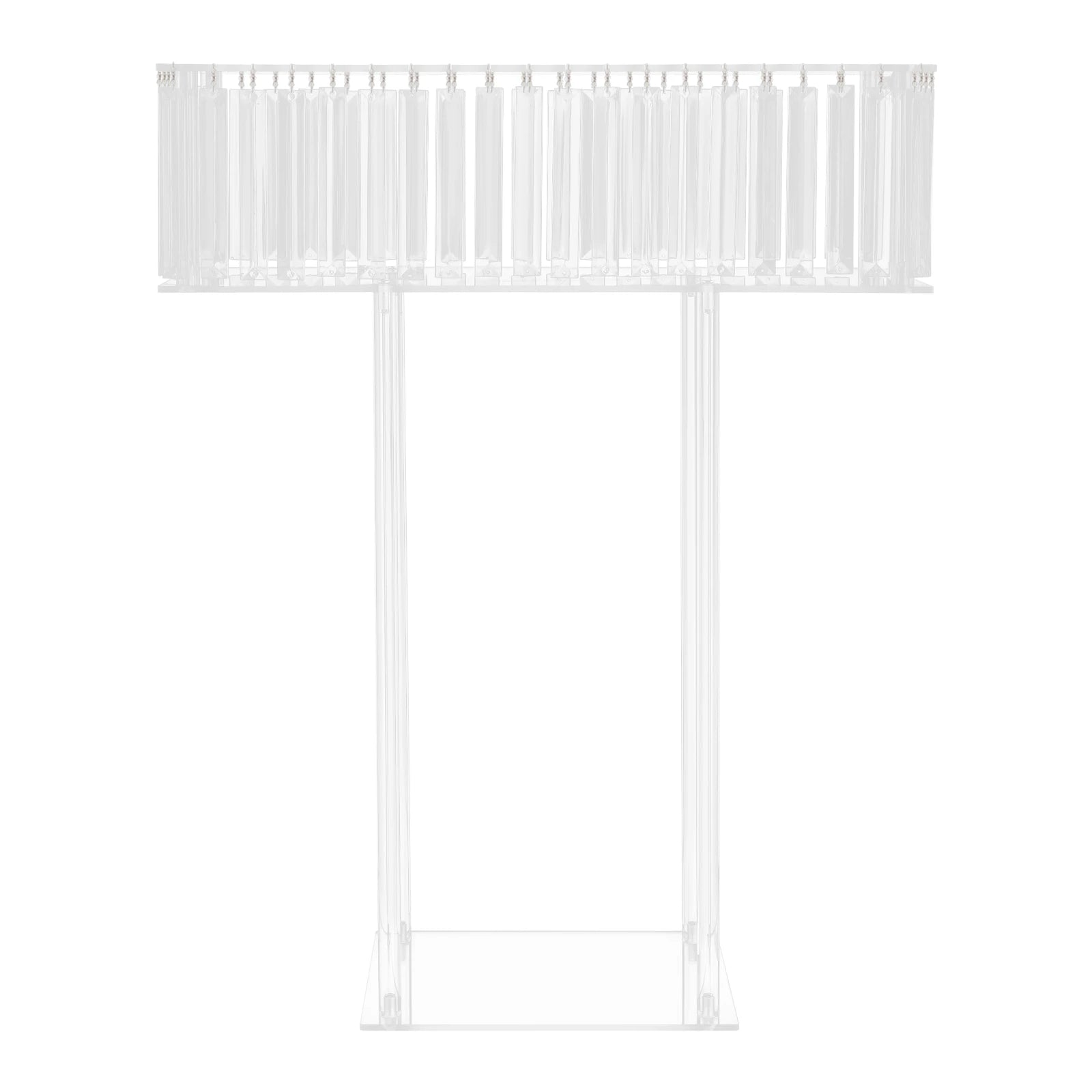 Crystal Flower Stand Clear