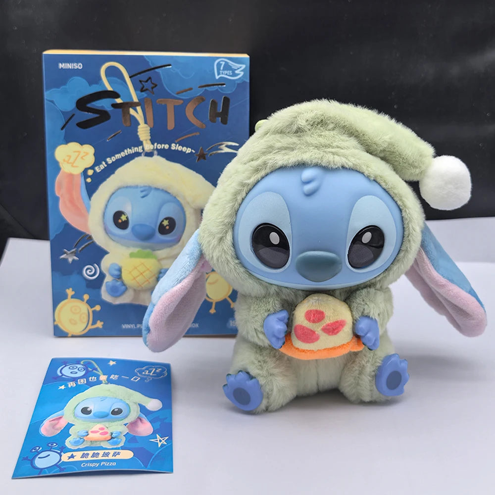 Stitch Eat Something Before Sleep Series Blind Box Plush Vinyl