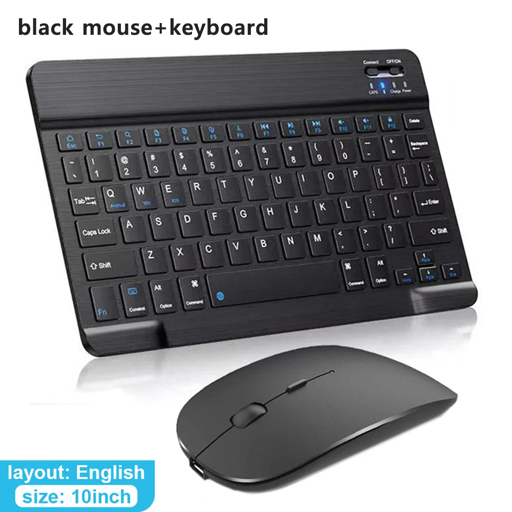 Bluetooth Keyboard and Mouse For iPad Xiaomi Samsung
