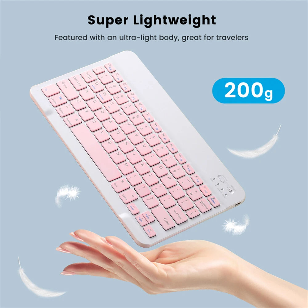 Bluetooth Keyboard and Mouse For iPad Xiaomi Samsung