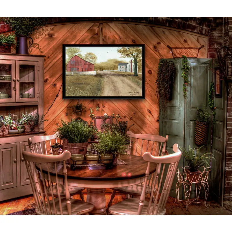 Trendy Decor 4U Summer in the Country Framed Wall Art