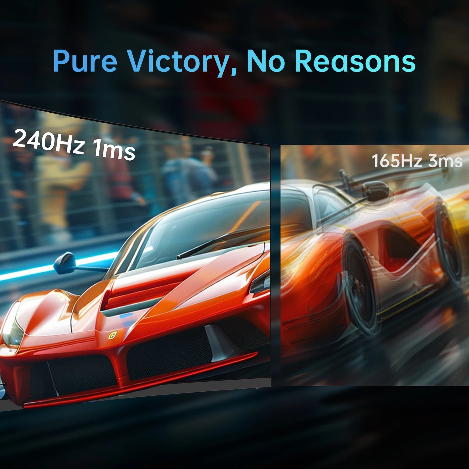 32 inch 240Hz Curved Gaming Monitor 1500R 1080P 125% sRGB 1ms