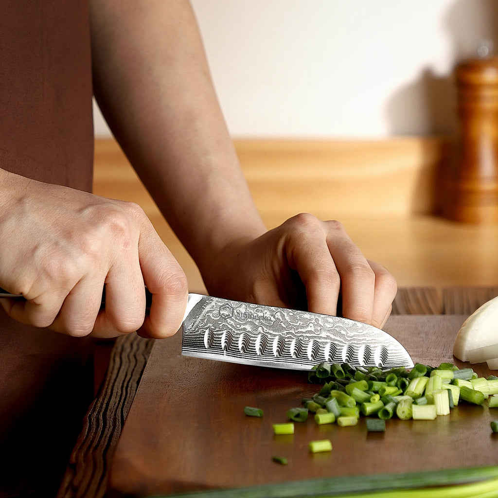 Sunnecko Damascus Knives 1-6Pcs/Set Ultra Sharp