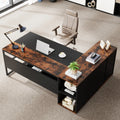 Tribesigns 71 inch Executive Desk, L Shaped Desk