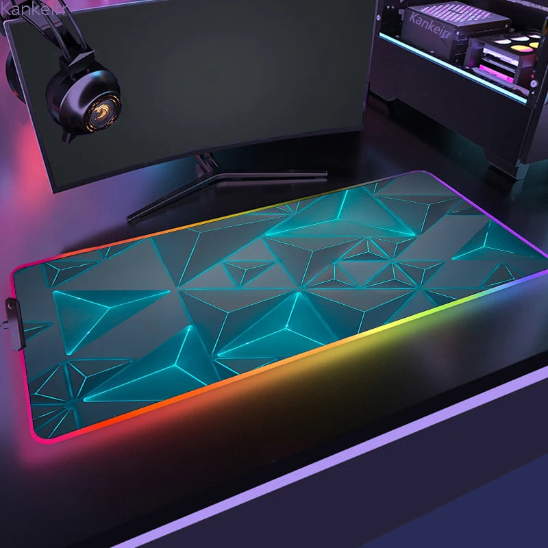 RGB Hexagonal Mouse Pad 900x350 LED