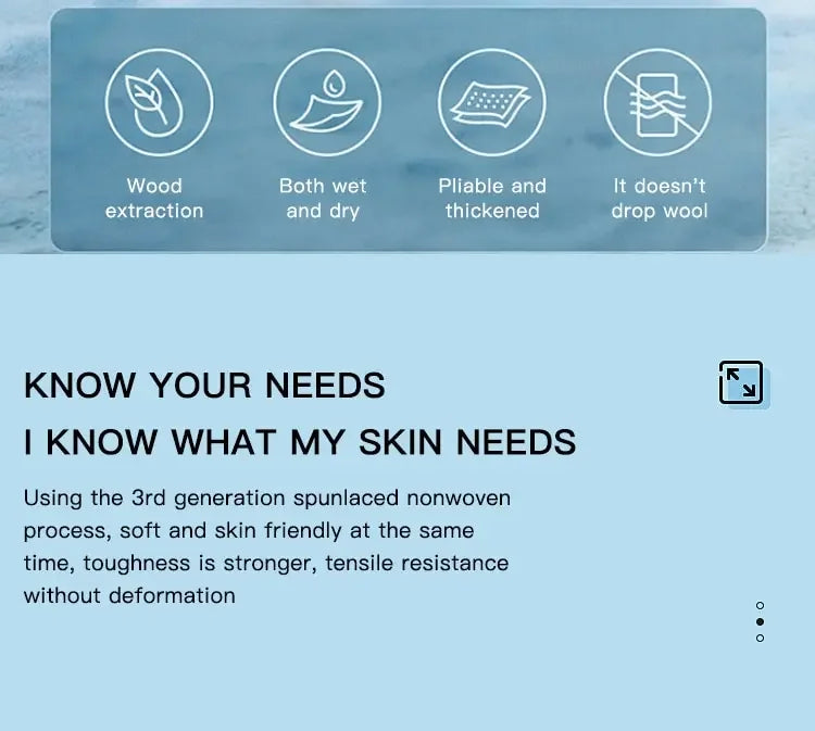 Disposable Face Towel Spa Beauty Salon Facial Cleansing Towel