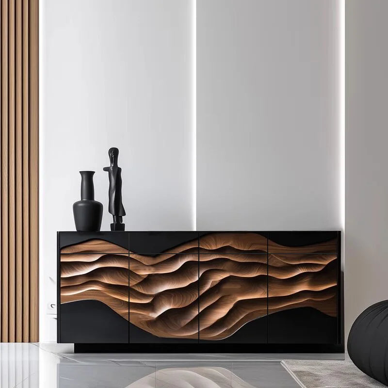 Corner Cabinets Wood Craft Decor Storage Drawer Cabinets Mid Century