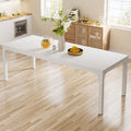 200cm Large Narrow Long Rectangular Kitchen Dinner Table