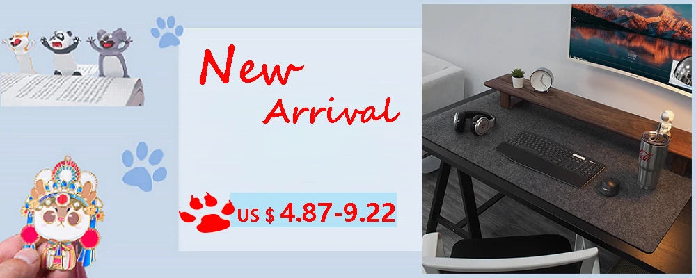 Gaming Accessories Wool Felt Mouse Pad Large Size