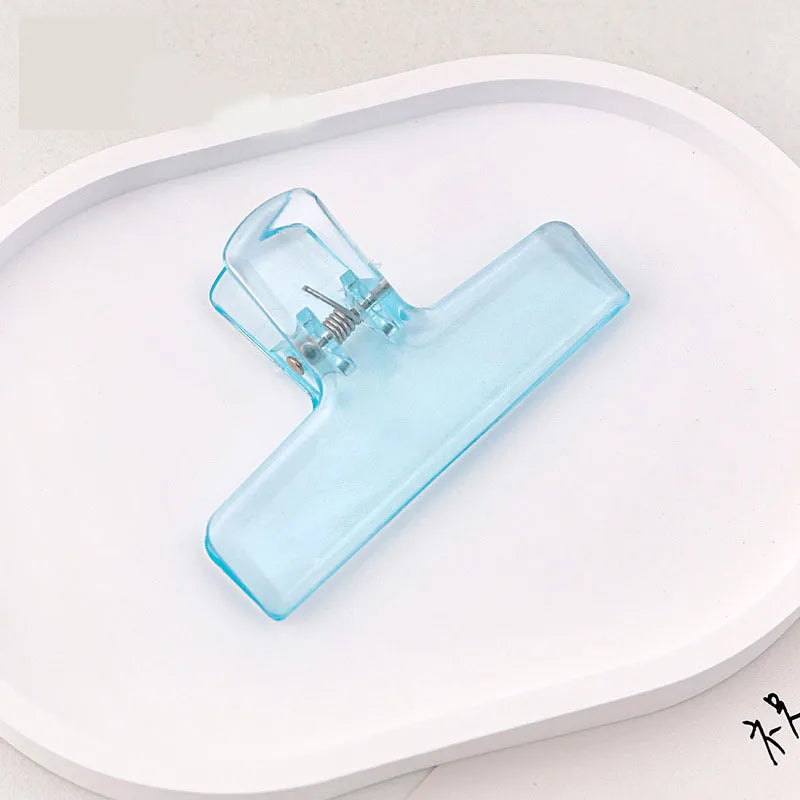 1Pc Creative Transparent Jelly Clip Storage