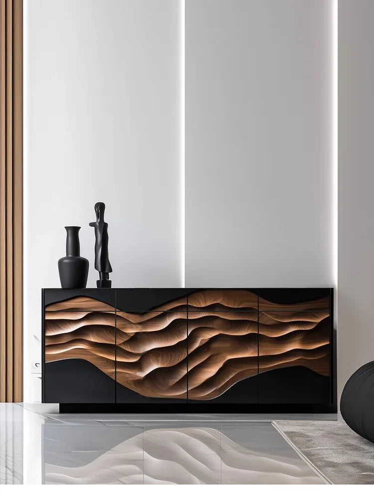 Corner Cabinets Wood Craft Decor Storage Drawer Cabinets Mid Century