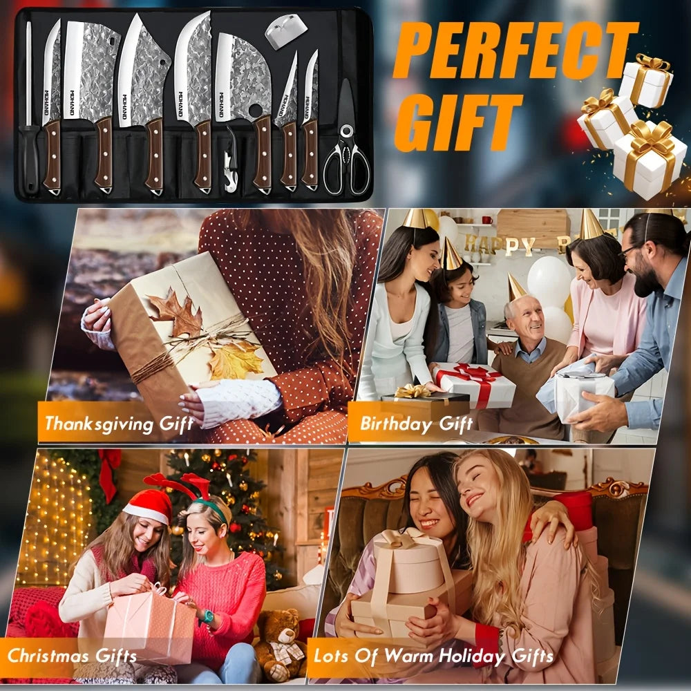 Ultra Sharp 14pcs Kitchen Chef Knife Set